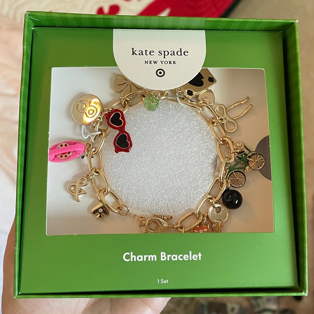 Kate Spate New York x Target Gold Charm Bracelet - Picture 2 of 11